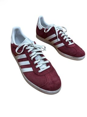 Adidas Gazelle Burgundy Sneakers